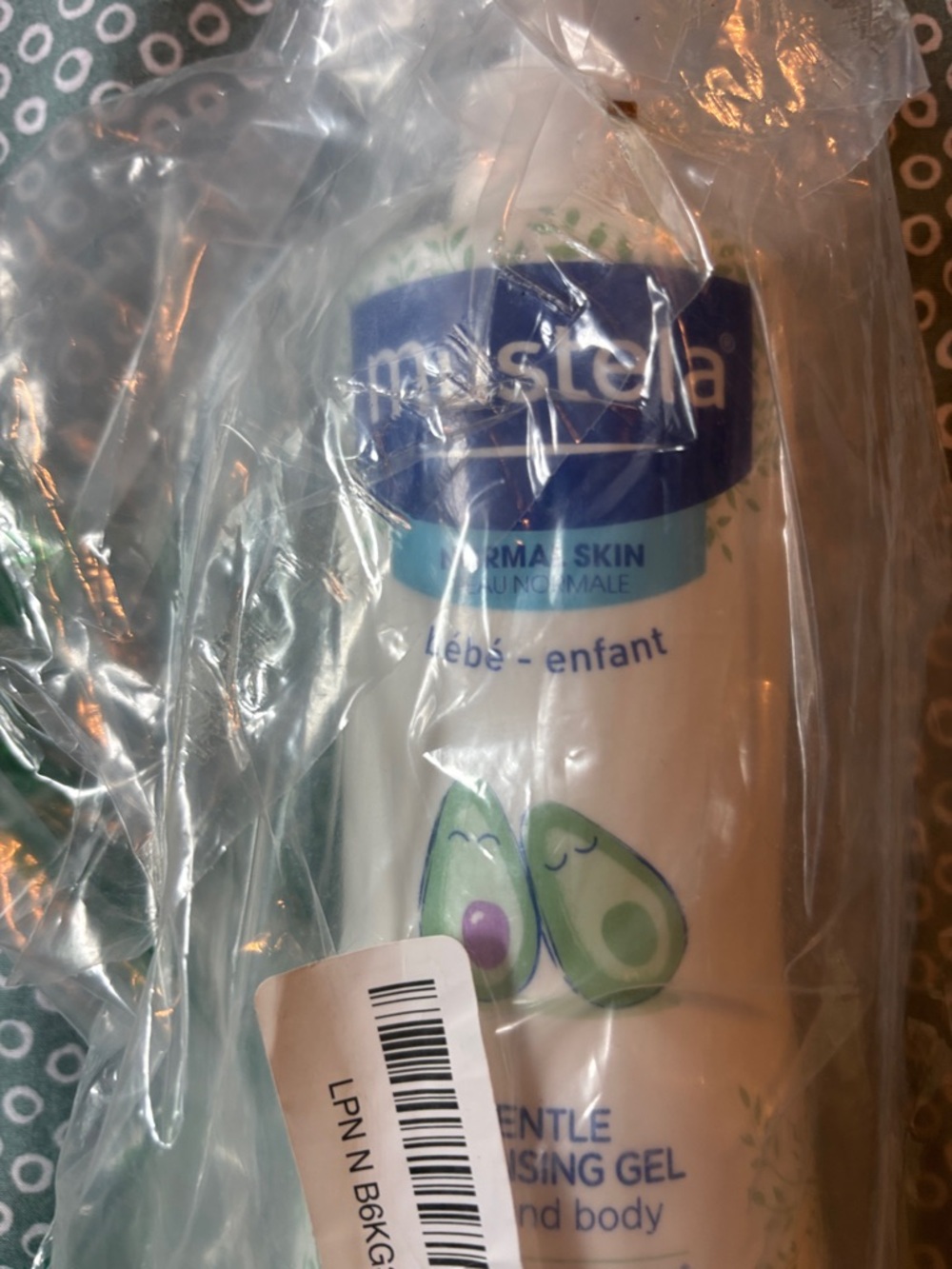 Mustela Gentle Cleansing Gel for Kids - White/Green